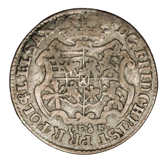 1/12 talara 1763 Fryderyk Chrystian Niemcy Lipsk (1)