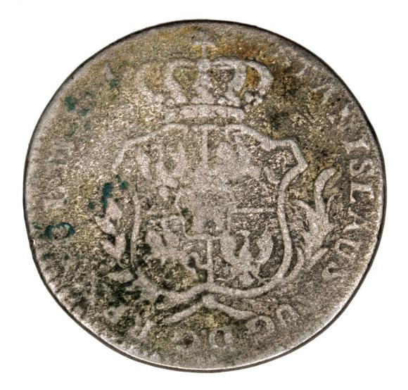 Dwugrosz 1766 Stanisław August Poniatowski Warszawa (2)