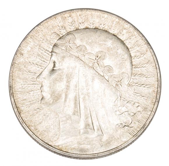 10 złotych 1933 Głowa Kobiety II RP Warszawa (1)