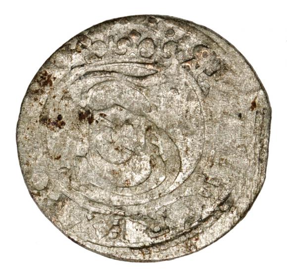 Szeląg 1601 Zygmunt III Waza Ryga (1)