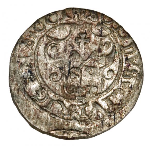 Szeląg 1601 Zygmunt III Waza Ryga (2)
