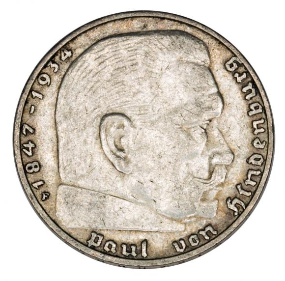 2 marki 1937 Niemcy Stuttgart F (1)
