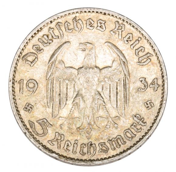 5 marek 1934 Niemcy Stuttgart F (2)