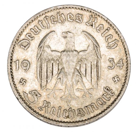 5 marek 1934 Niemcy Stuttgart F (2)