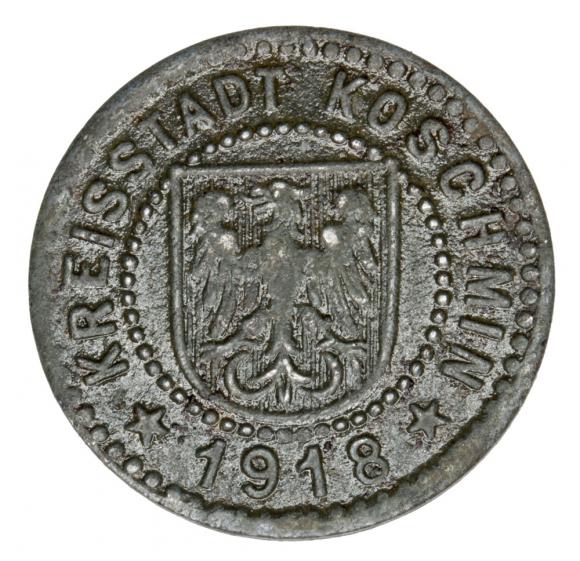 10 fenigów 1918 Koźmin / Koschmin (1)