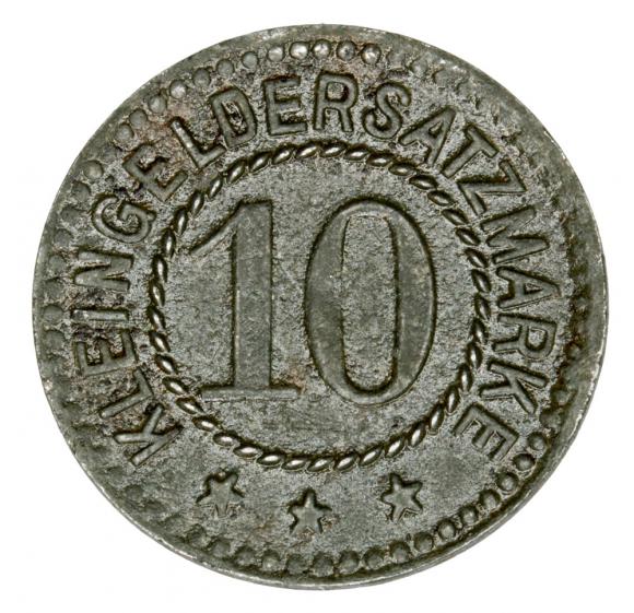 10 fenigów 1918 Koźmin / Koschmin (2)