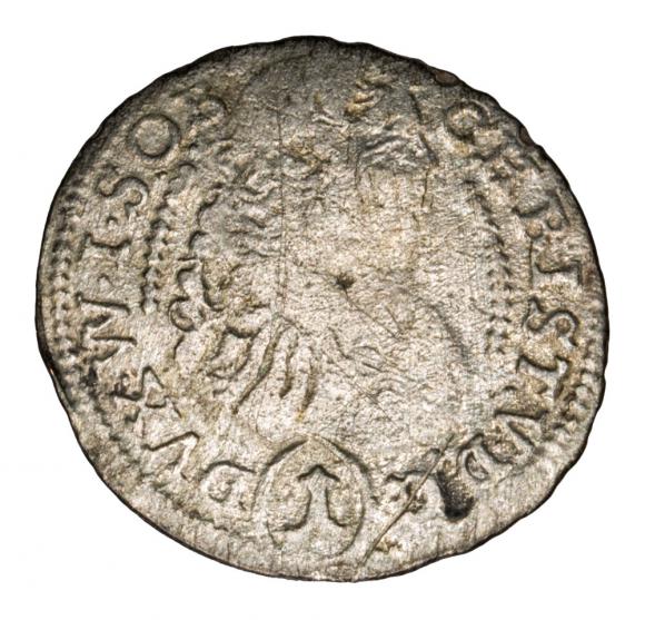 1 krajcar 1683 Chrystian Ulryk Księstwo Oleśnickie Oleśnica (1)