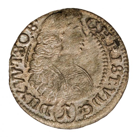 1 krajcar 1684 Chrystian Ulryk Księstwo Oleśnickie Oleśnica (1)