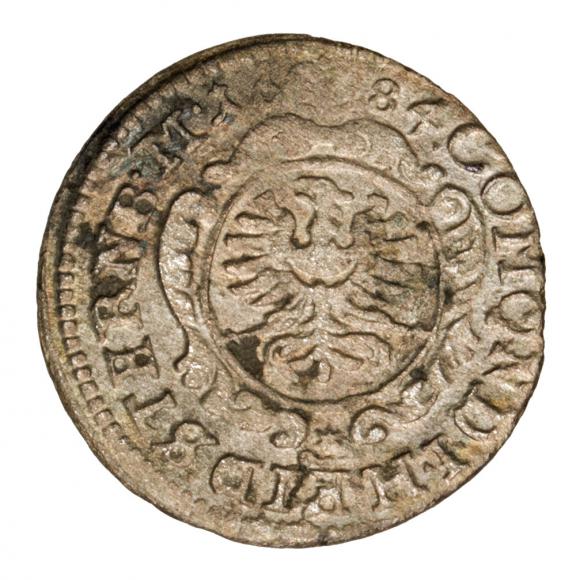 1 krajcar 1684 Chrystian Ulryk Księstwo Oleśnickie Oleśnica (2)