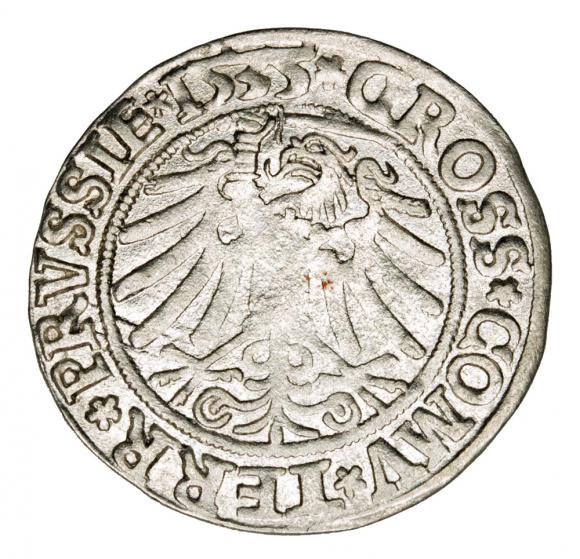 Grosz pruski 1535 Zygmunt I Stary Toruń (2)
