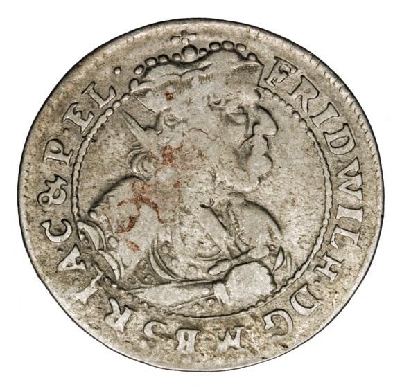 Ort 1684 Fryderyk Wilhelm I Prusy Brandenburgia Królewiec (1)