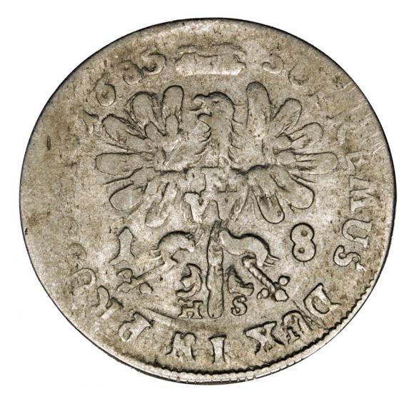 Ort 1685 Fryderyk Wilhelm I Prusy Królewiec (2)