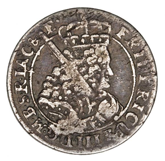 Ort 1698 Fryderyk Wilhelm I Prusy Królewiec (1)