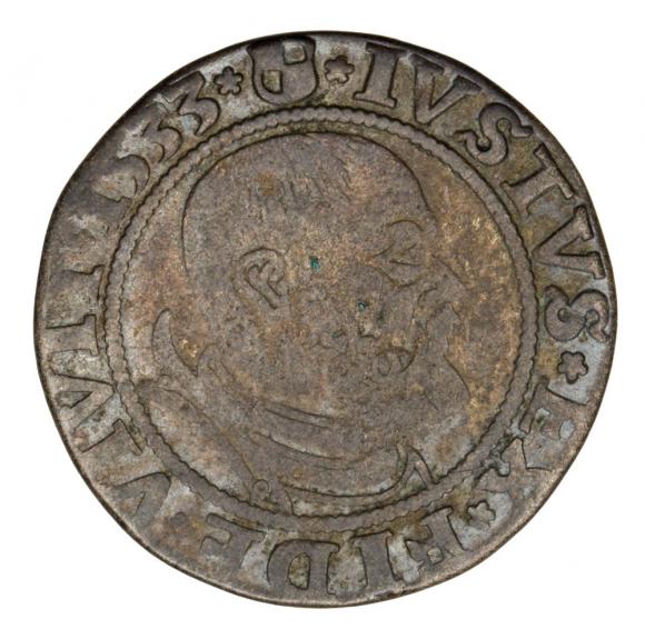 Grosz 1533 Albrecht Hohenzollern Księstwo Pruskie Królewiec (1)