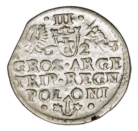 Trojak 1623 Zygmunt III Waza Polska Kraków (2)