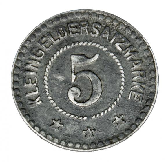 5 fenigów Lubawka / Liebau (2)