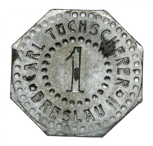 1 fenig Carl Tuchscherer Wrocław (1)