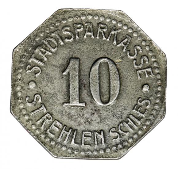 10 fenigów 1917 Strzelin / Strehlen (1)