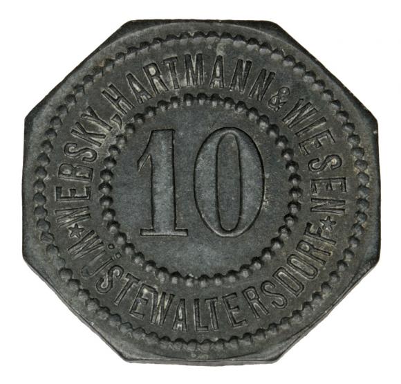 10 fenigów Walim / Wustewaltersdorf (1)
