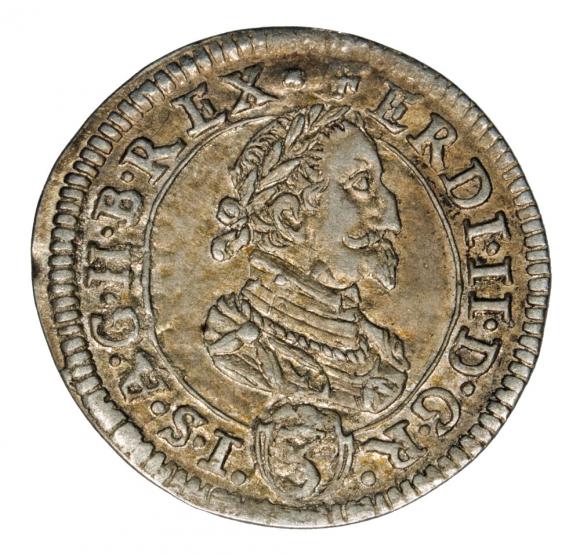 3 krajcary 1625 Ferdynand II Habsburg Austria Graz (1)