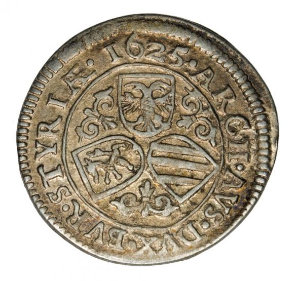 3 krajcary 1625 Ferdynand II Habsburg Austria Graz (2)