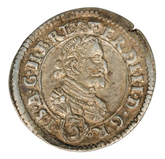 3 krajcary 1625 Ferdynand II Habsburg Austria Graz (1)