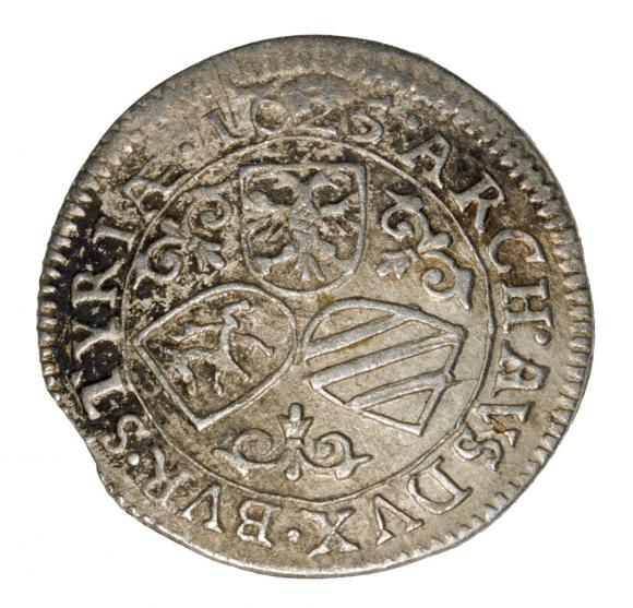 3 krajcary 1625 Ferdynand II Habsburg Austria Graz (2)