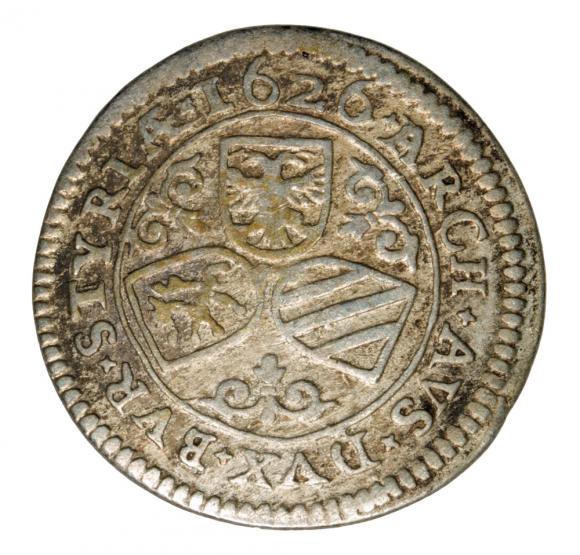 3 krajcary 1626 Ferdynand II Habsburg Austria Graz (2)