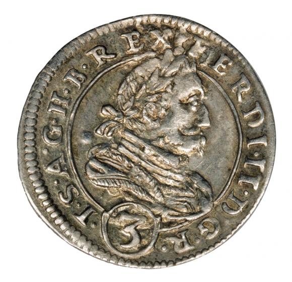 3 krajcary 1626 Ferdynand II Habsburg Austria Graz (1)