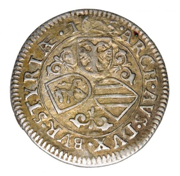 3 krajcary 1625 Ferdynand II Habsburg Austria Graz (2)