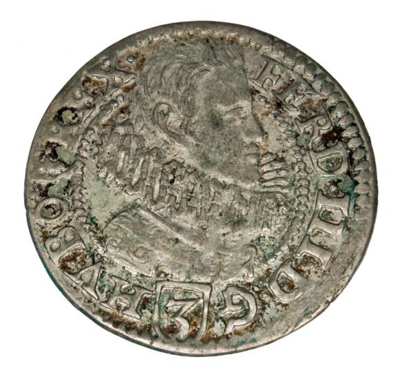 3 krajcary 1629 Ferdynand III Habsburg Śląsk Kłodzko (1)