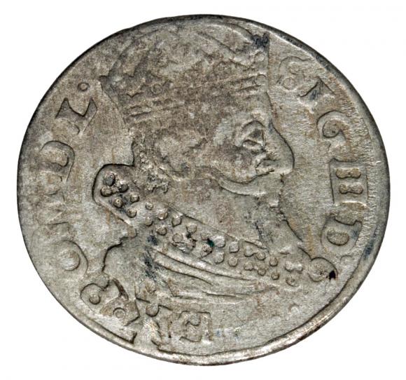Grosz 1627 Zygmunt III Waza Litwa Wilno (1)