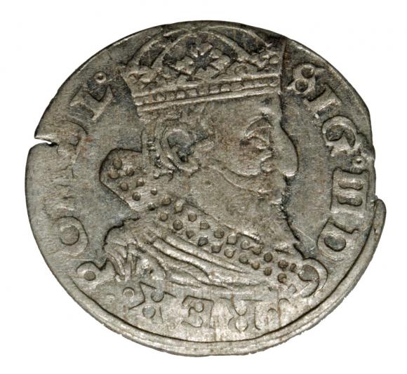Grosz 1627 Zygmunt III Waza Litwa Wilno (1)