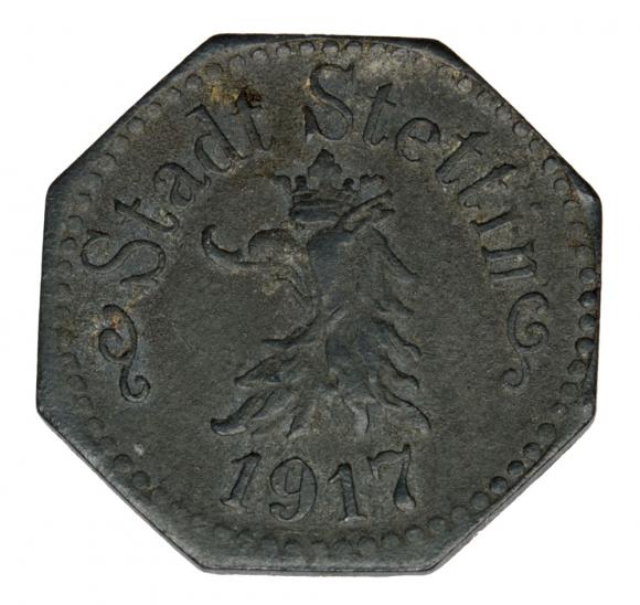 5 fenigów 1917 Szczecin Stettin (2)
