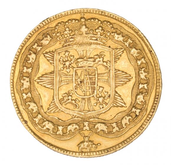 2 dukaty 1702 August II Mocny Polska Drezno (2)