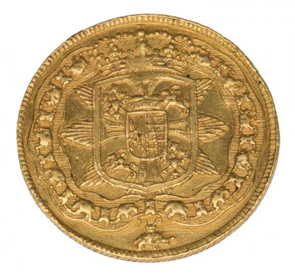 2 dukaty 1702 August II Mocny Polska Drezno (4)