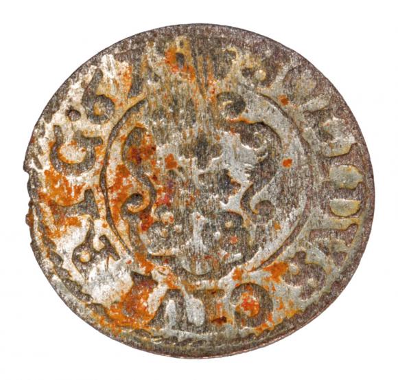 Szeląg 1662 Karol XI Ryga (2)