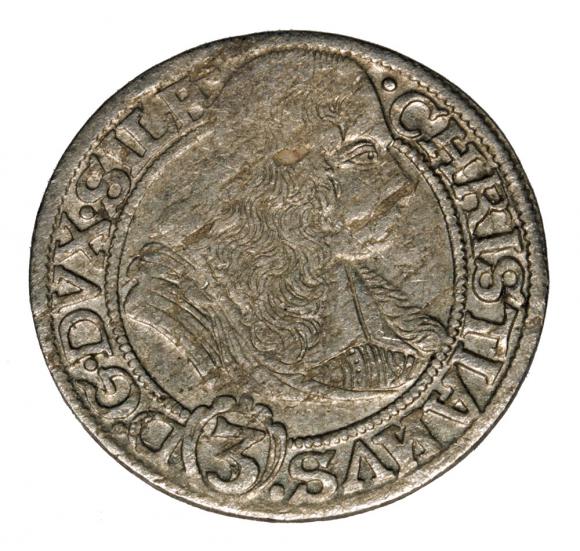 3 krajcary 1668 Chrystian Wołowski Księstwo Brzesko-Legnicko-Wołowskie Brzeg (1)