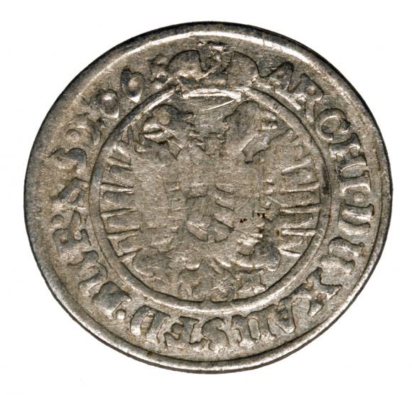 3 krajcary 1665 Leopold I Habsburg Śląsk Wrocław (2)