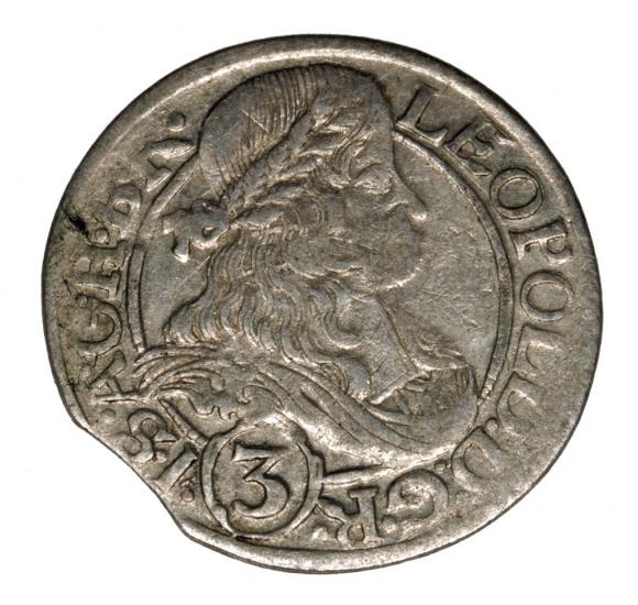 3 krajcary 1666 Leopold I Habsburg Śląsk Wrocław (1)