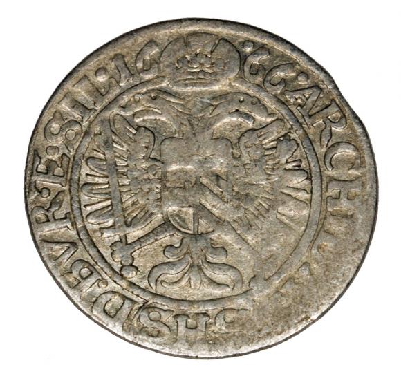 3 krajcary 1666 Leopold I Habsburg Śląsk Wrocław (2)