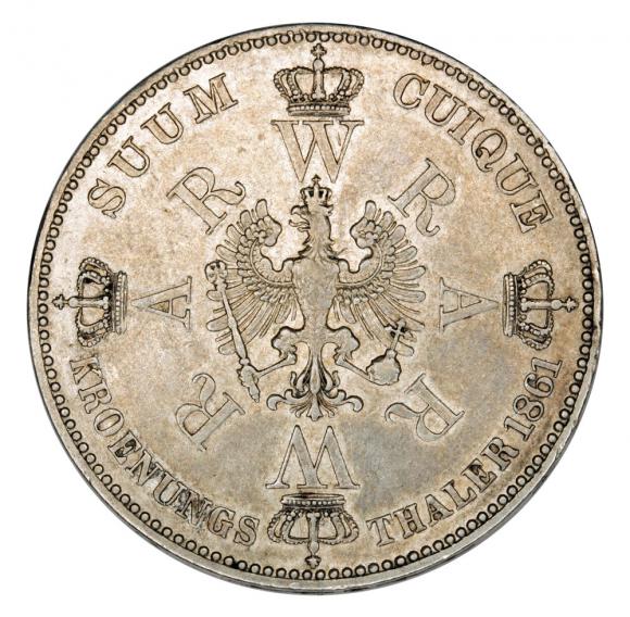 Talar 1861 Wilhelm I Hohenzollern Prusy Berlin (2)
