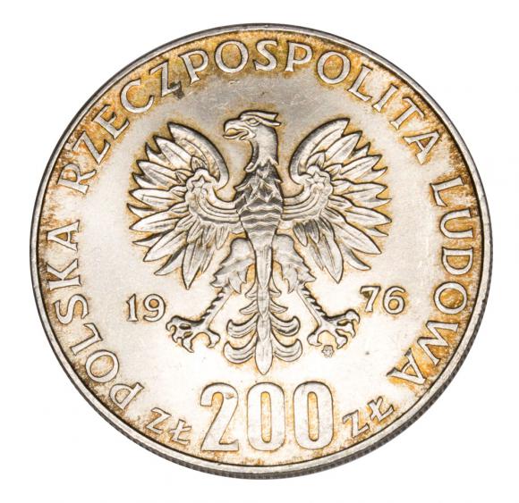 200 złotych Igrzyska XXI Olimpiady 1976 III RP Warszawa (2)