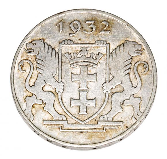 2 guldeny 1932 Wolne Miasto Gdańsk (2)