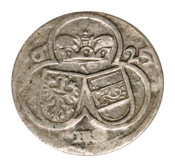 1/2 krajcara 1625 Ferdynand II Habsburg Śląsk Wrocław (1)