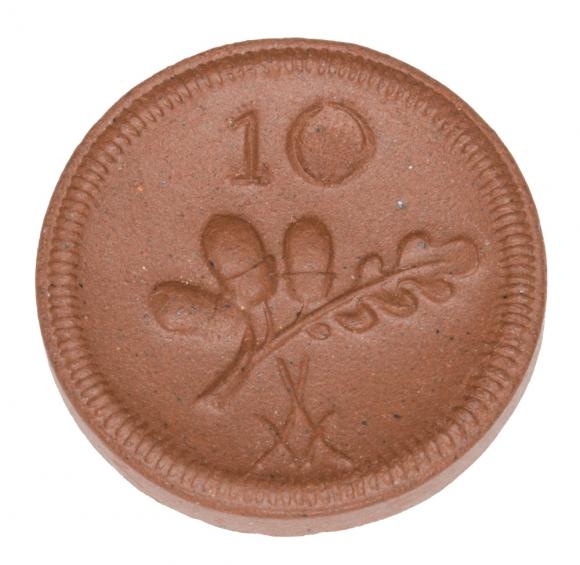 10 fenigów 1921 Ziębice Munsterberg Miśnia (2)