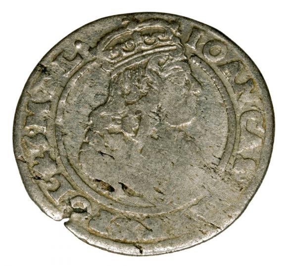 Szóstak 1666 Jan Kazimierz Polska Kraków (1)