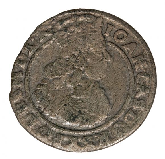 Szóstak 1666 Jan Kazimierz Polska Kraków (1)