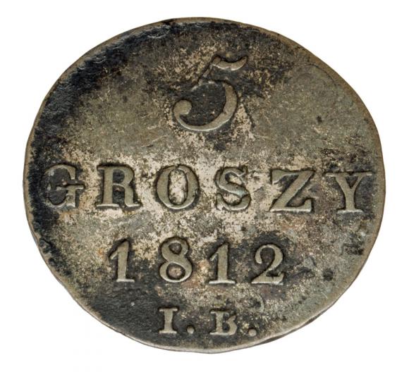 5 Groszy 1812 Fryderyk August Księstwo Warszawskie Warszawa (2)
