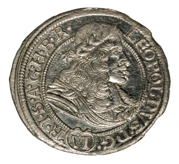 6 krajcarów 1674 Leopold I Habsburg Śląsk Wrocław (1)